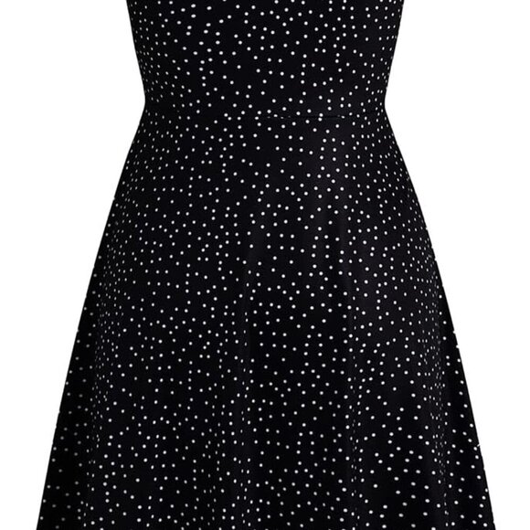 Women's Elegant Knee Length Dresses Vintage 50s Office Casual Floral Print Work - Picture 4 of 6